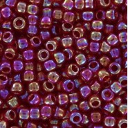 Rocalla Toho 8/0 Transparent-Rainbow Ruby - TR-08-165C